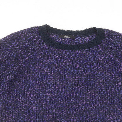 Womens UK Size S BM COLLECTION Purple Pullover Jumper