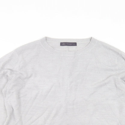 Womens UK Size 14 Marks and Spencer Grey Pullover Jumper