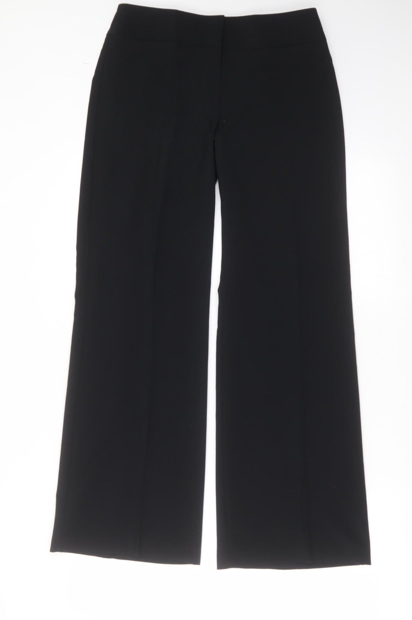 Womens UK Size 8 Marks and Spencer Regular Fit  Black Trousers