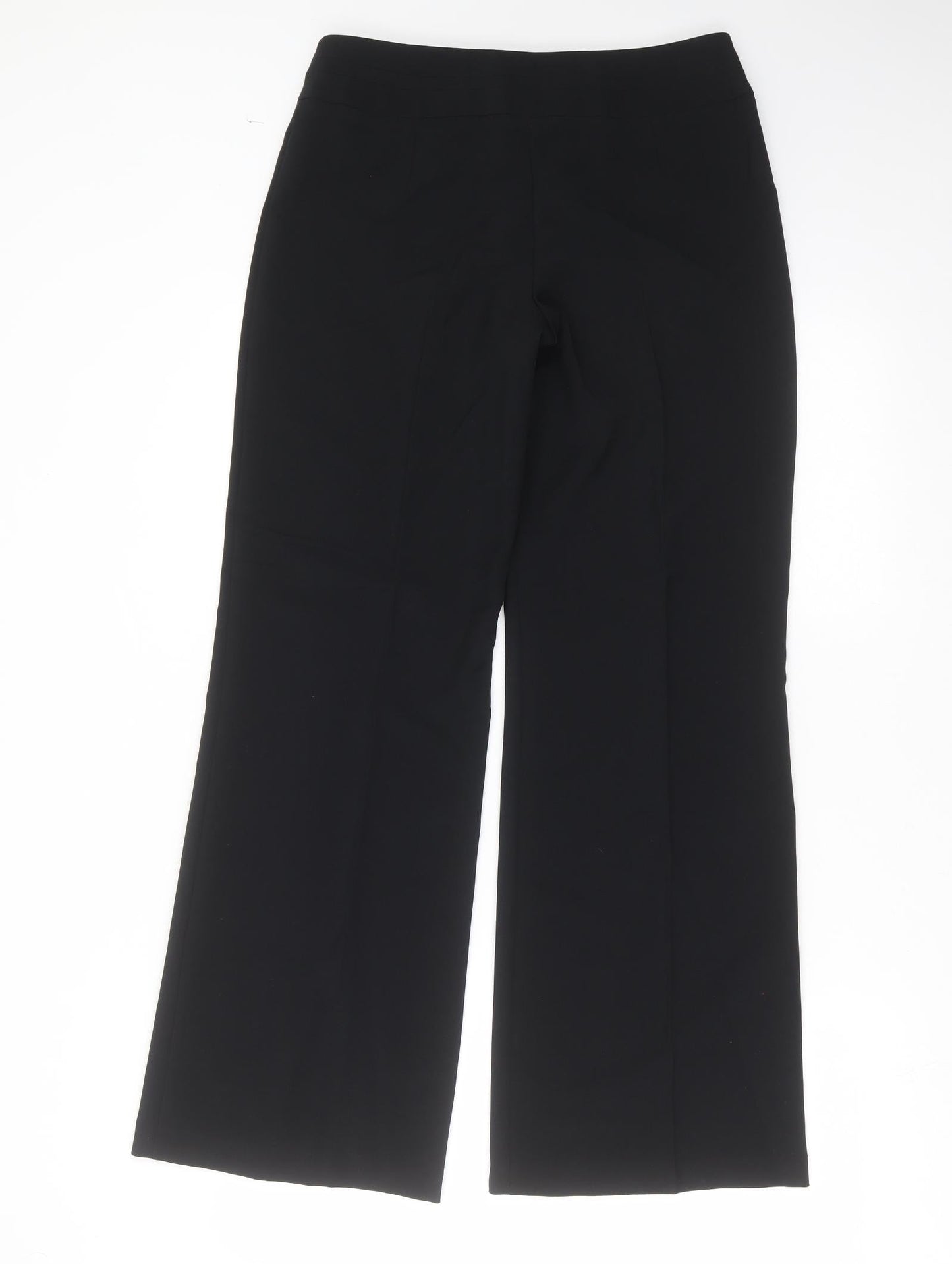 Womens UK Size 8 Marks and Spencer Regular Fit  Black Trousers