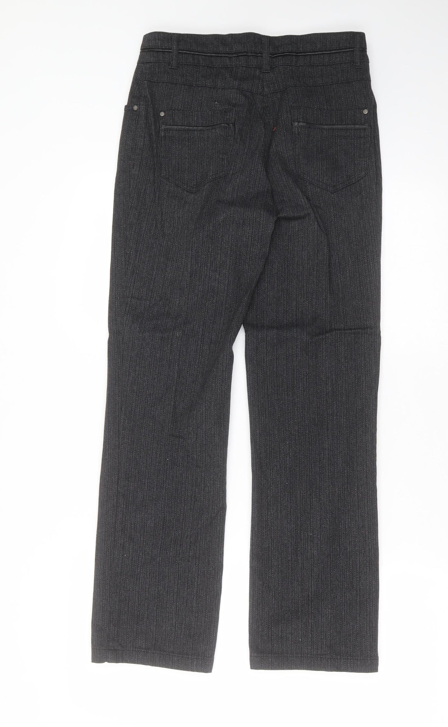 Womens UK Size 8 Marks and Spencer Regular Fit Straight Grey Jeans