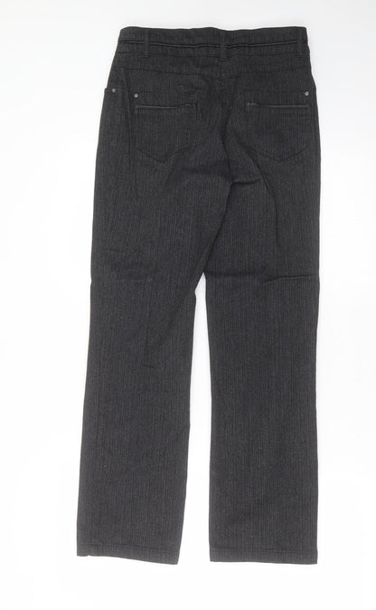 Womens UK Size 8 Marks and Spencer Regular Fit Straight Grey Jeans