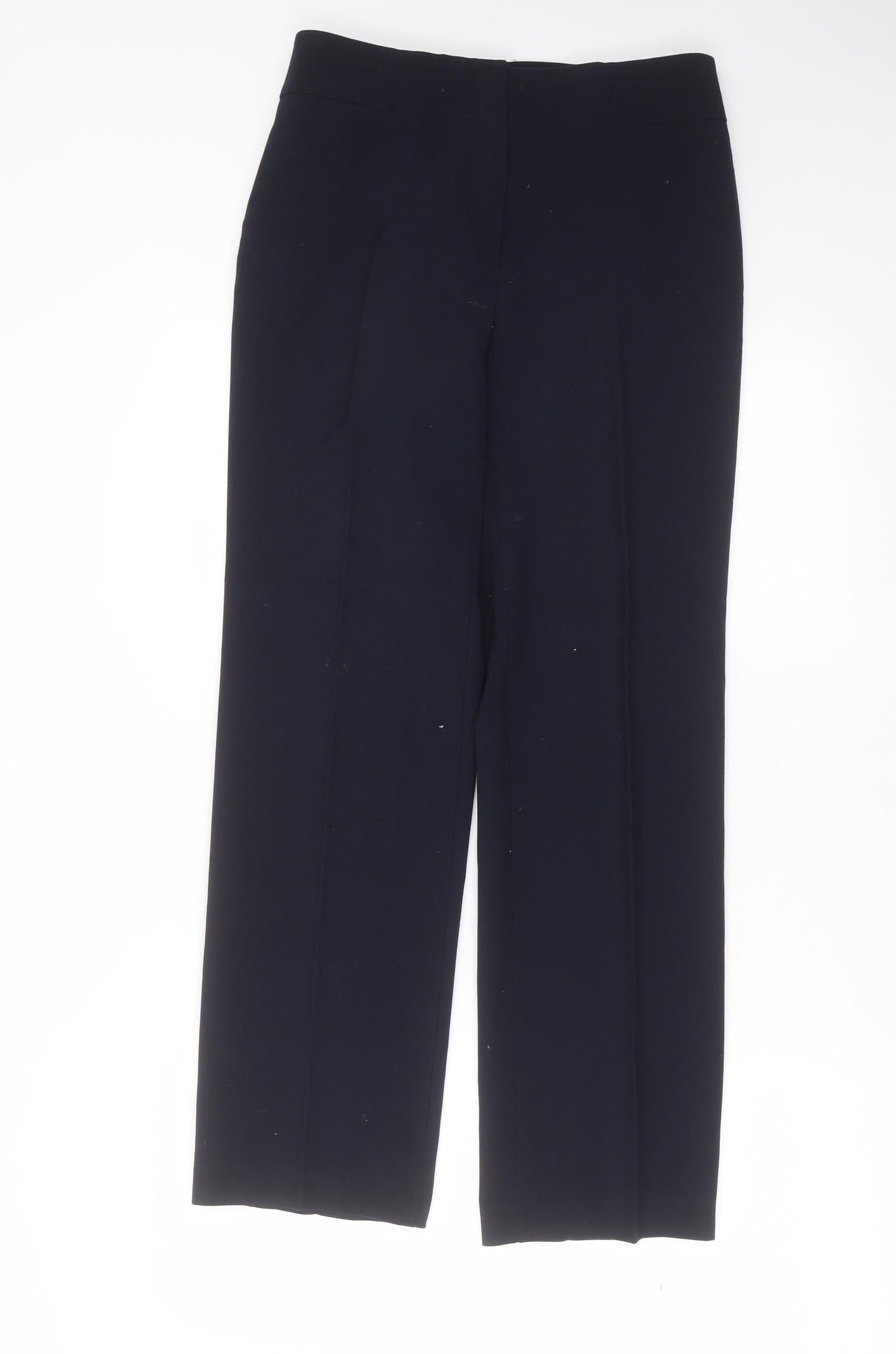 Womens UK Size 8 Marks and Spencer Regular Fit  Blue Trousers