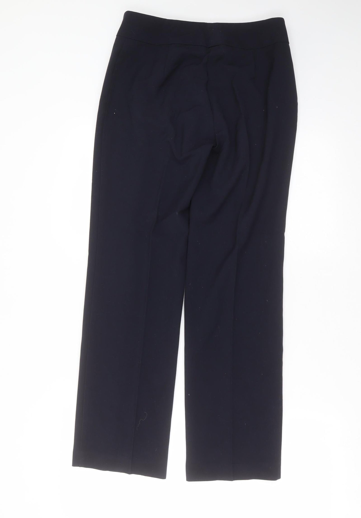 Womens UK Size 8 Marks and Spencer Regular Fit  Blue Trousers
