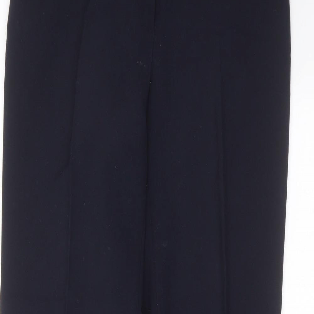 Womens UK Size 8 Marks and Spencer Regular Fit  Blue Trousers
