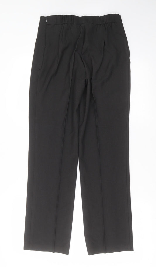 Womens UK Size 8 Marks and Spencer Regular Fit  Grey Trousers