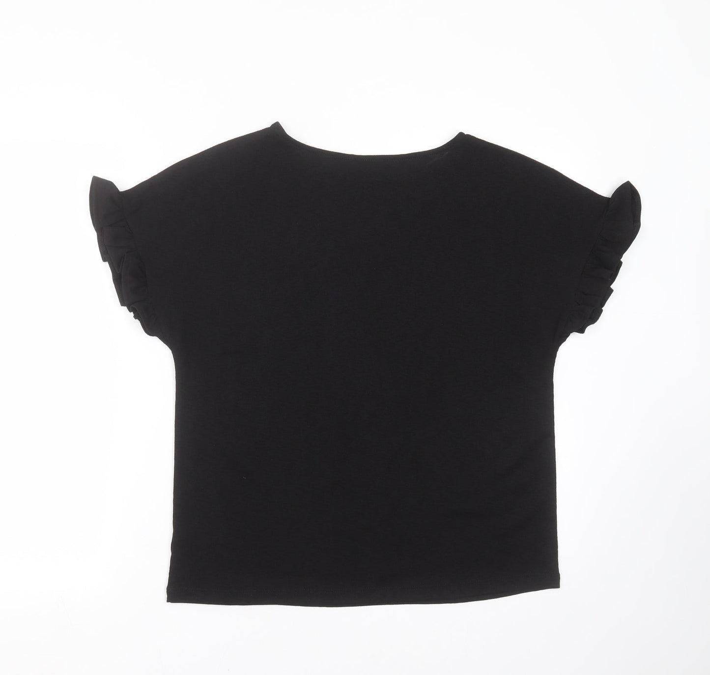 F&F Womens Black   Basic Blouse Size 10