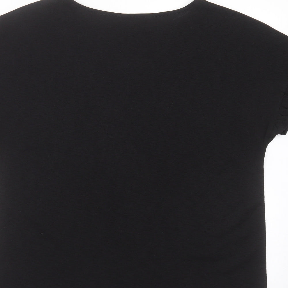 F&F Womens Black   Basic Blouse Size 10