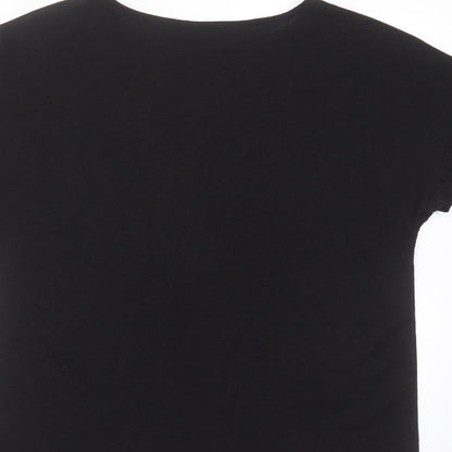 F&F Womens Black   Basic Blouse Size 10