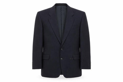 CANDA Mens Blue Striped  Jacket Suit Jacket Size 44