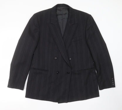 Mens UK Size 42 Preworn Regular Grey Suit Jacket