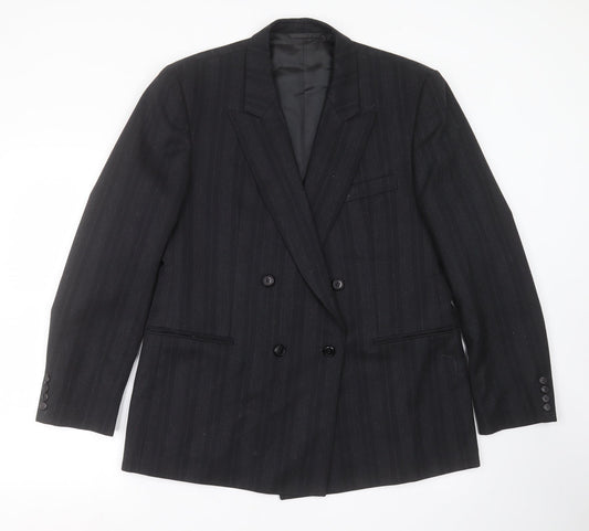 Mens UK Size 42 Preworn Regular Grey Suit Jacket