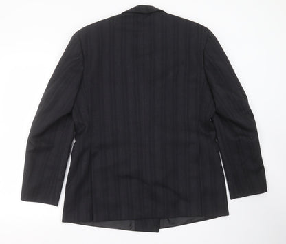 Mens UK Size 42 Preworn Regular Grey Suit Jacket