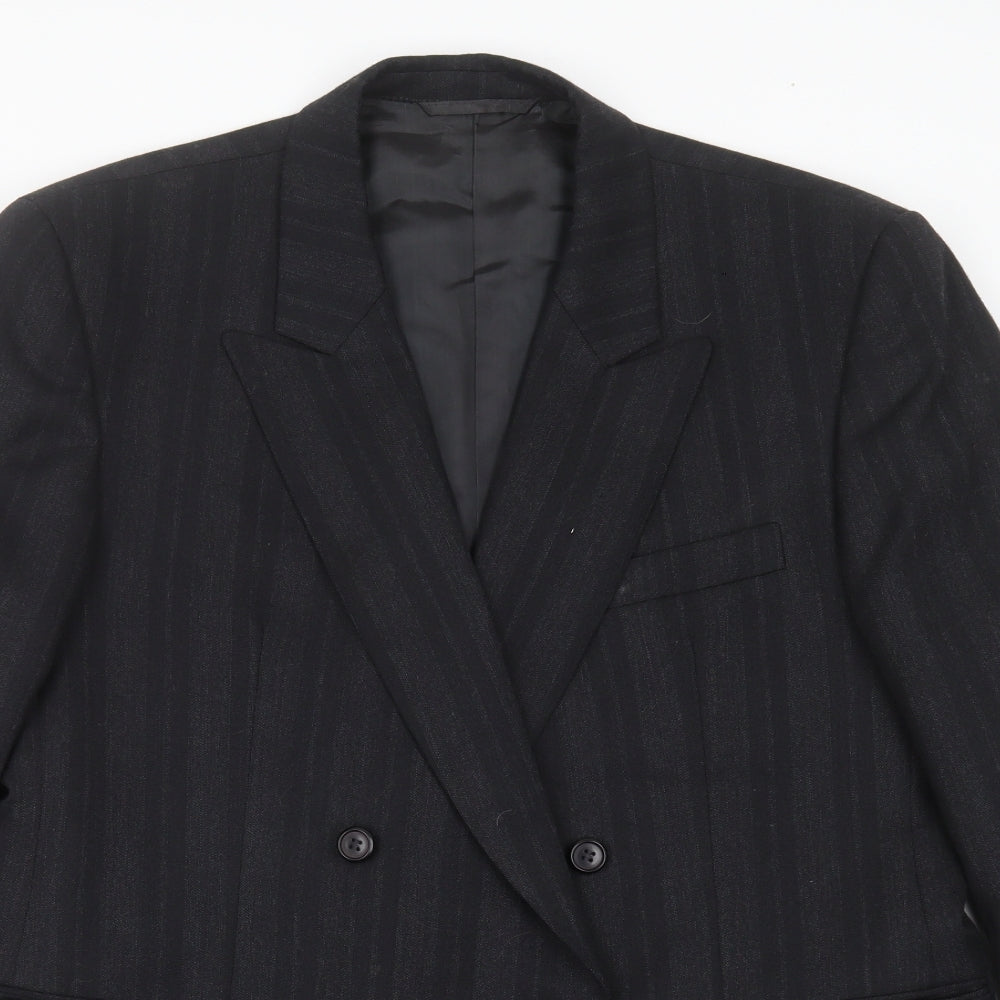 Mens UK Size 42 Preworn Regular Grey Suit Jacket