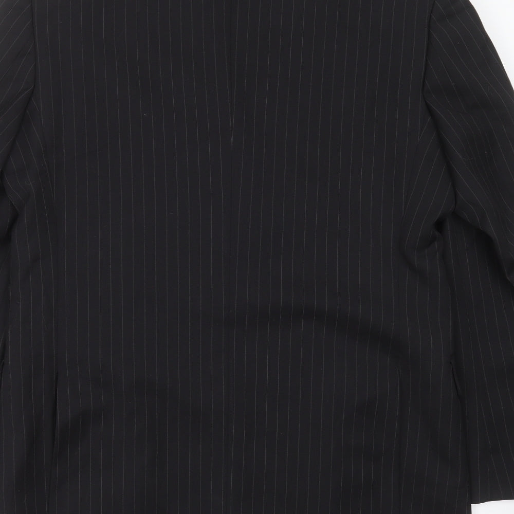 Mens UK Size 40 Burton Regular Black Suit Jacket