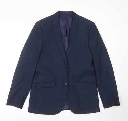 Mens UK Size 40 Taylor & Wright Regular Blue Suit Jacket