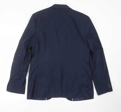 Mens UK Size 40 Taylor & Wright Regular Blue Suit Jacket