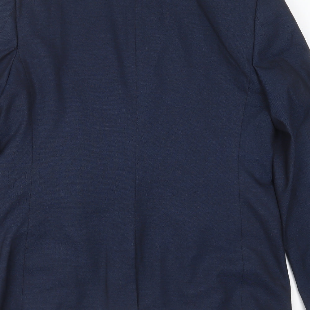 Mens UK Size 40 Taylor & Wright Regular Blue Suit Jacket