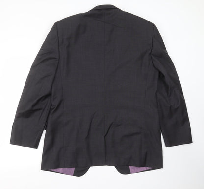 Mens UK Size 42 Greenwoods Elite Regular Grey Suit Jacket