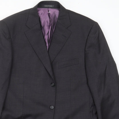 Mens UK Size 42 Greenwoods Elite Regular Grey Suit Jacket