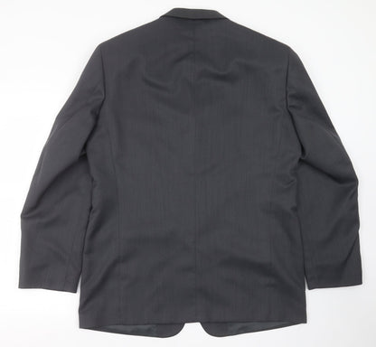 Mens UK Size 42 zantos Regular Grey Suit Jacket