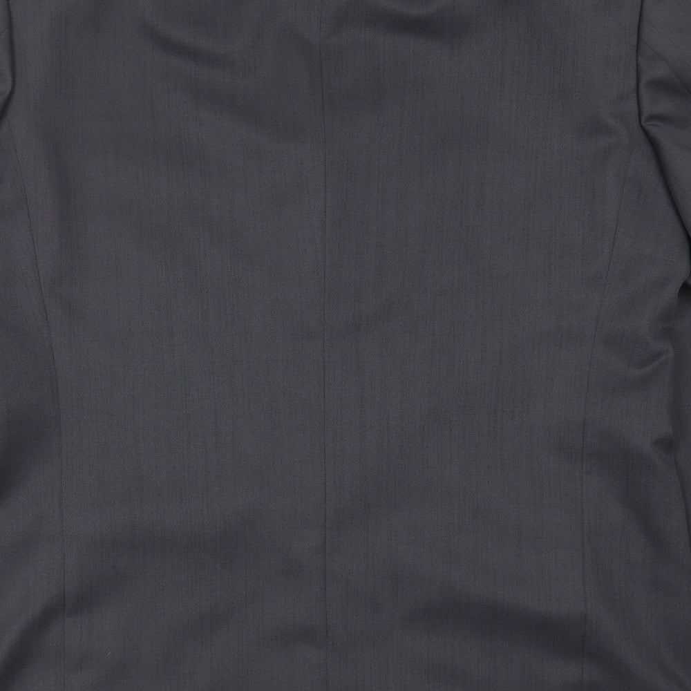 Mens UK Size 42 zantos Regular Grey Suit Jacket
