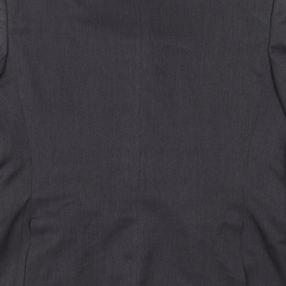 F&F Mens Grey Geometric  Jacket Suit Jacket Size 46