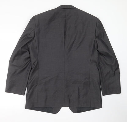 Mens UK Size 42 Scott & Taylor Regular Grey Suit Jacket