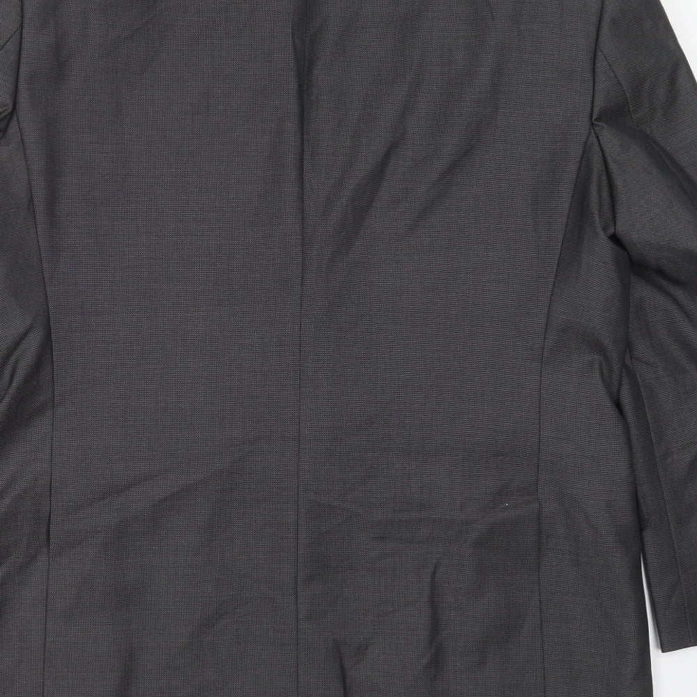 Mens UK Size 42 Scott & Taylor Regular Grey Suit Jacket