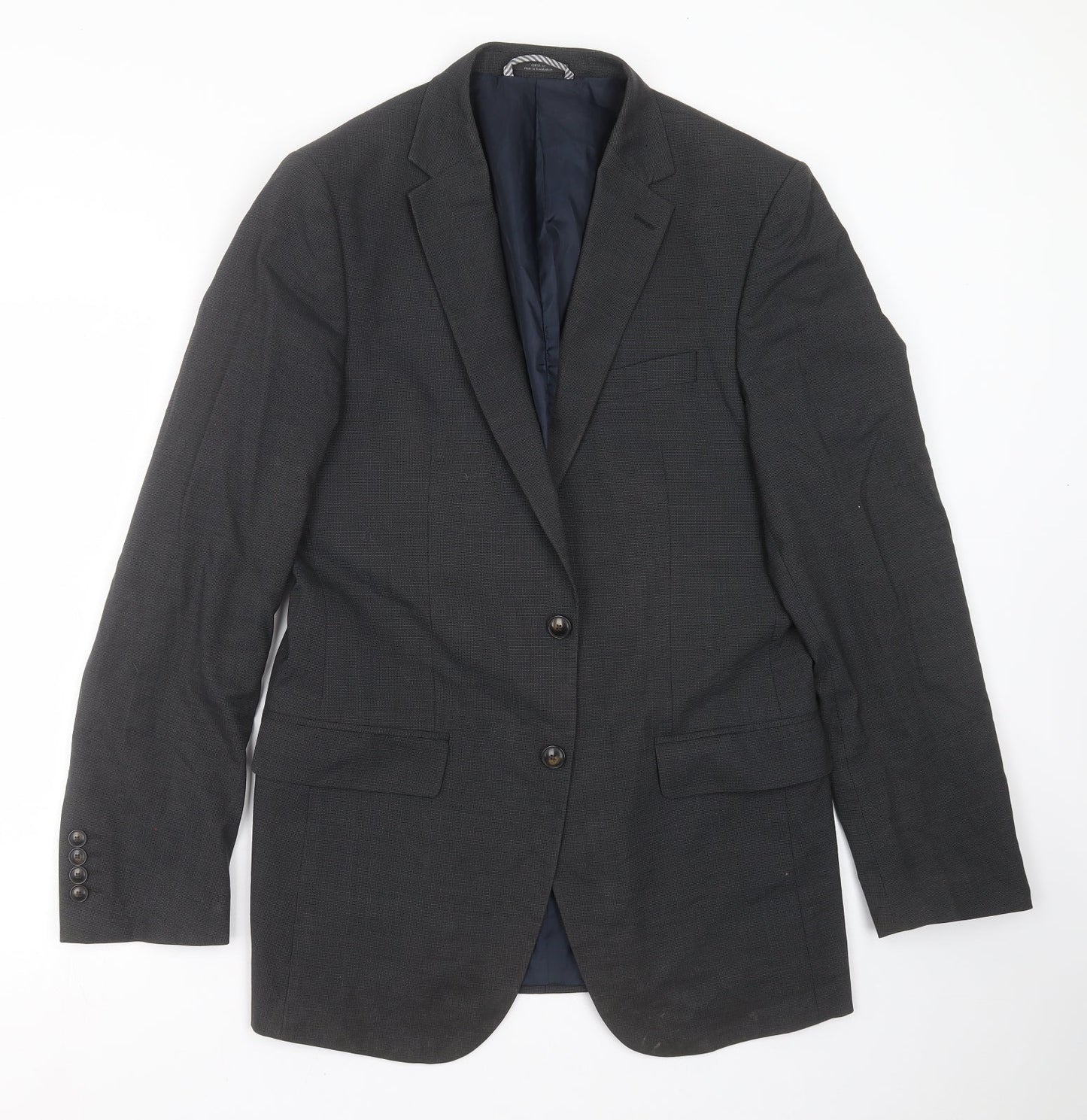 Mens UK Size 38 Marks and Spencer Regular Grey Suit Jacket