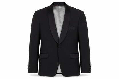 Mens UK Size 38 ARMANDO Regular Black Suit Jacket