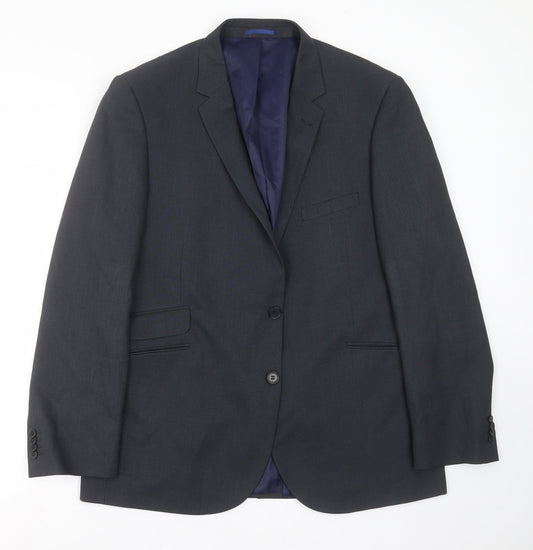 Mens UK Size 44 Taylor & Wright Regular Grey Suit Jacket