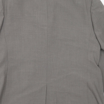 Mens UK Size 42 Karl Jackson Regular Grey Suit Jacket