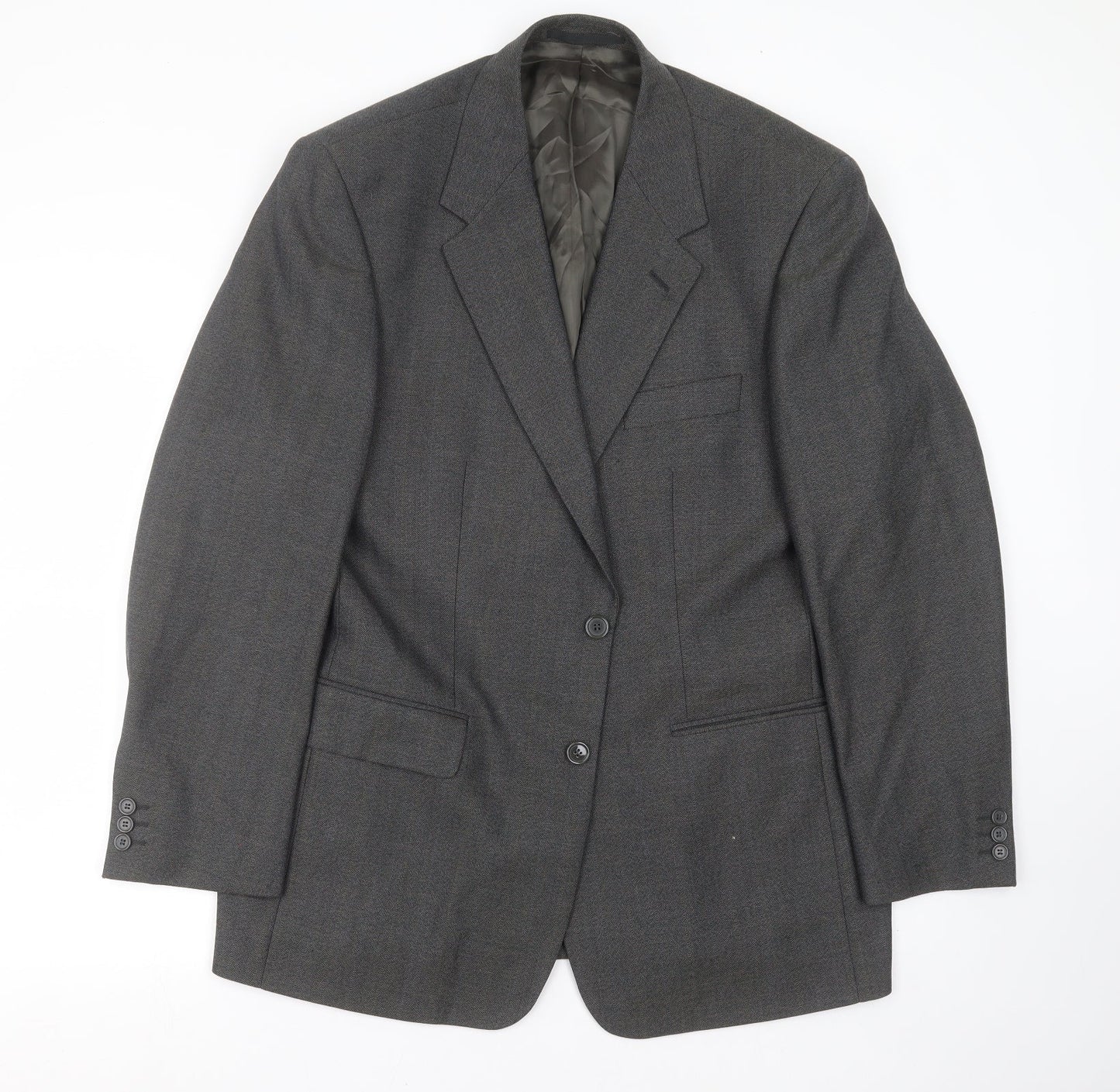 Mens UK Size 44 Wellington Regular Grey Suit Jacket