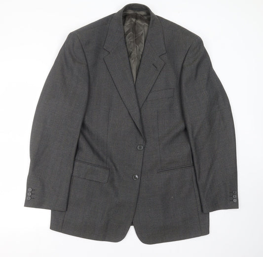 Mens UK Size 44 Wellington Regular Grey Suit Jacket