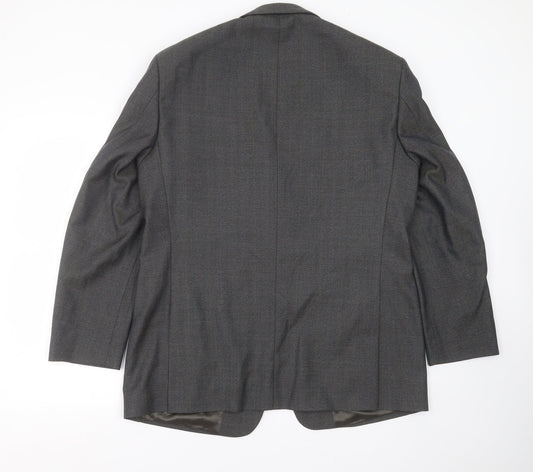 Mens UK Size 44 Wellington Regular Grey Suit Jacket