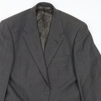Mens UK Size 44 Wellington Regular Grey Suit Jacket