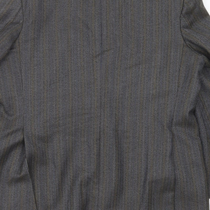 Mens UK Size 42 Preworn Regular Grey Suit Jacket