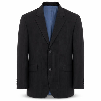 Mens UK Size 40 George Regular Black Suit Jacket