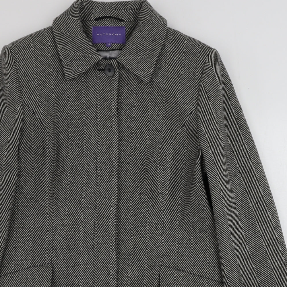 Autonomy  Womens Grey   Jacket Coat Size 12