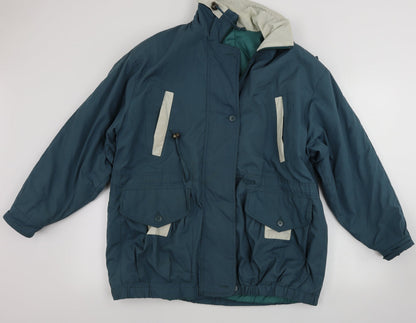 Womens UK Size 12 Preworn Green Jacket