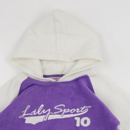 lily by lily  Boys Purple   Pullover Hoodie Size 2-3 Years