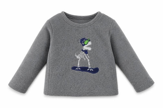 Hullabaloo   Boys Grey   Pullover Jumper Size 2-3 Years