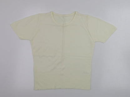 Womens UK Size 10 Preworn Ivory Pullover Jumper