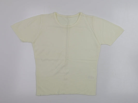 Womens UK Size 10 Preworn Ivory Pullover Jumper