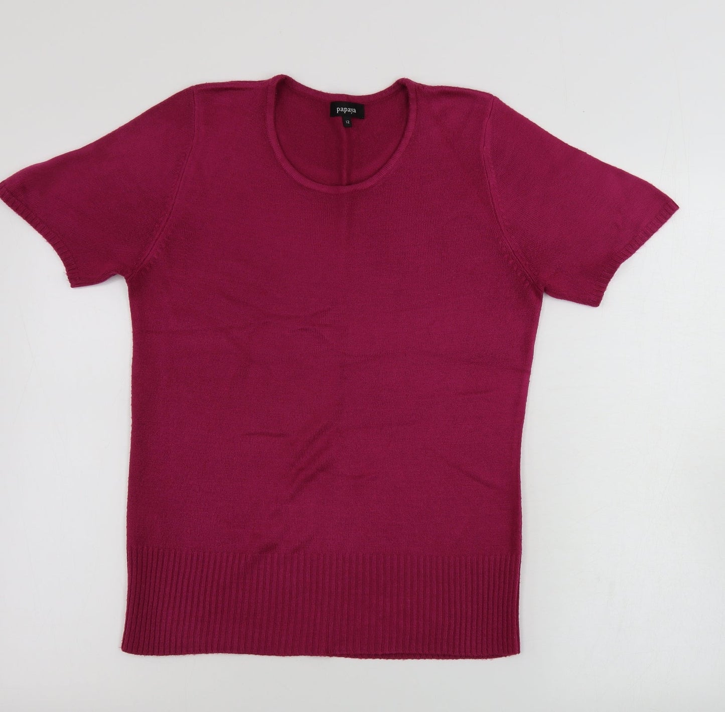 Womens UK Size 12 Matalan Purple Pullover Jumper