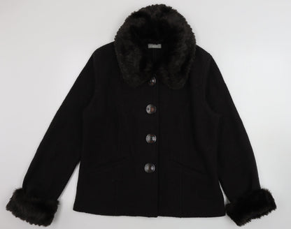 Marks and Spencer  Womens Grey   Jacket Coat Size L