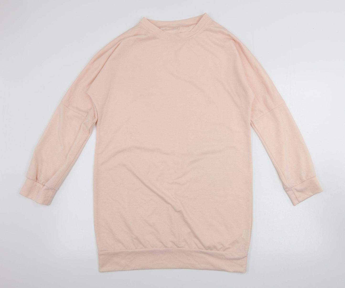 Womens UK Size L Preworn Pink Pullover Jumper
