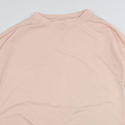 Womens UK Size L Preworn Pink Pullover Jumper