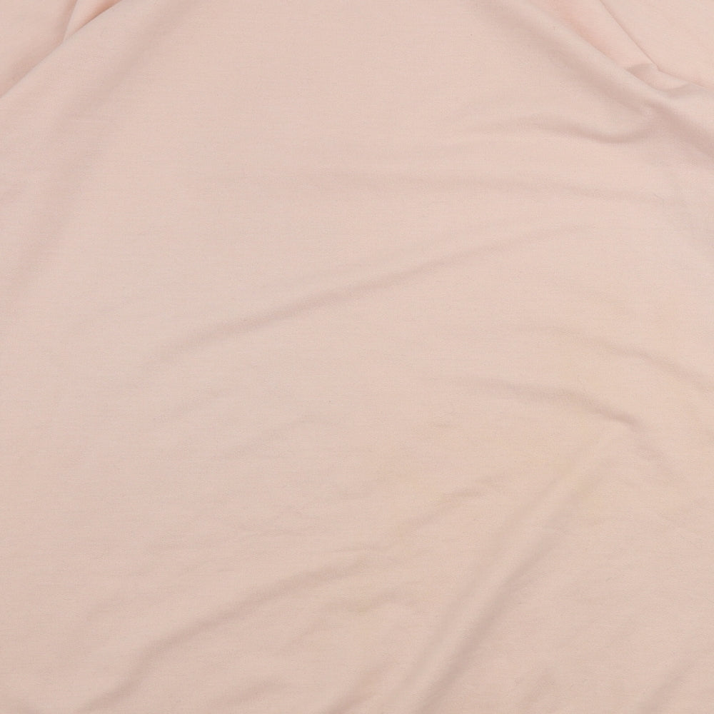 Womens UK Size L Preworn Pink Pullover Jumper